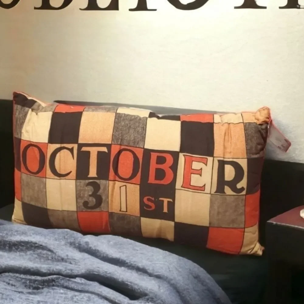 John Derian October Halloween Pillow